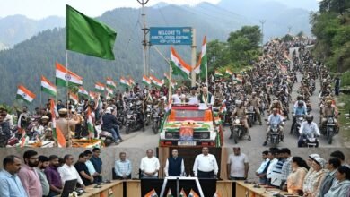 Tiranga Bike Rally Kishtwar Har Ghar Tiranga