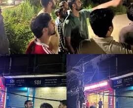 Uri Street Light Inspection by SDM Prince Kumar