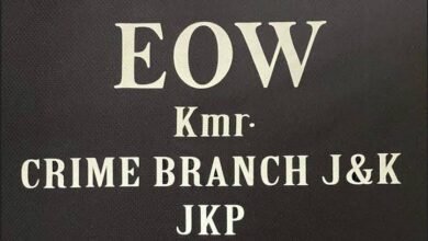 EOW Kashmir land case involving forged documents and SMC building permission