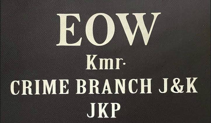 EOW Kashmir land case involving forged documents and SMC building permission