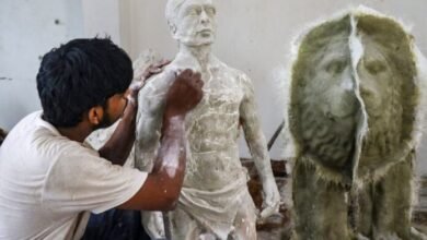 Jammu artists sculptures workshop