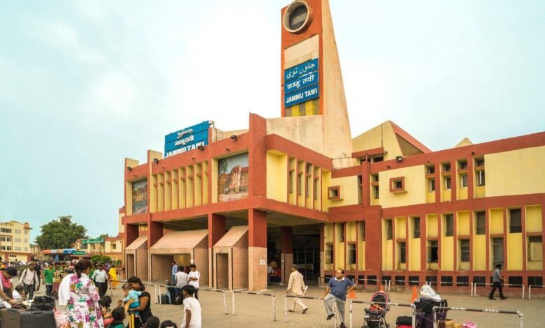 Jammu Tawi Railway Station entry and exit changes