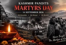 Kashmiri Pandit Balidan Diwas 2026 tribute programme