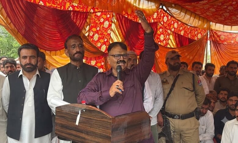 Mendhar Helipad Project foundation stone ceremony in Poonch
