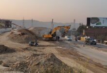 Samba Battal Road repair work
