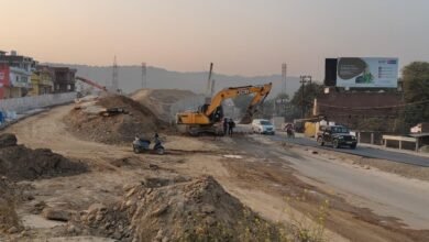 Samba Battal Road repair work