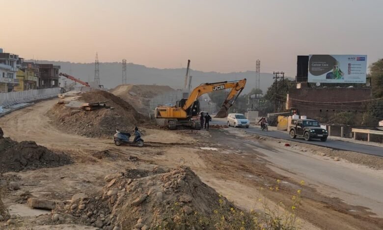 Samba Battal Road repair work