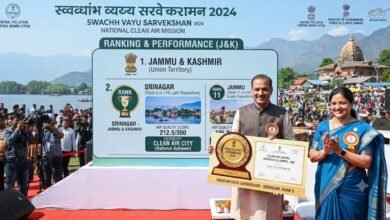 Swachh Vayu Sarvekshan Ranking Jammu Srinagar